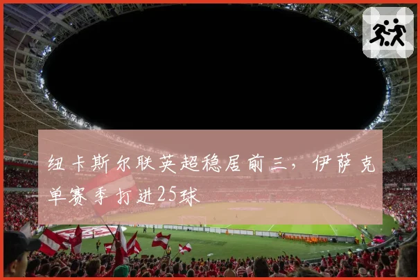 纽卡斯尔联英超稳居前三，伊萨克单赛季打进25球