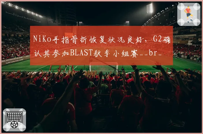 NiKo手指骨折恢复状况良好,G2确认其参加BLAST秋季小组赛__br_